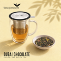 Image 4 for Dubai Chocolate Tea - Loose Leaf Green Tea - 100g Tin Caddy