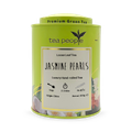 Image 1 for Jasmine Pearls - Loose Leaf Green Tea - 100g Tin Caddy