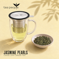 Image 4 for Jasmine Pearls - Loose Leaf Green Tea - 100g Tin Caddy