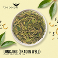 Image 3 for Longjing Dragon Well - Loose Leaf Green Tea - 100g Tin Caddy