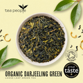 Image 3 for Organic Darjeeling Green - Loose Leaf Green Tea - 100g Tin Caddy