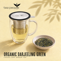 Image 4 for Organic Darjeeling Green - Loose Leaf Green Tea - 100g Tin Caddy