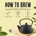 Image 5 for Green Earl Grey - Loose Leaf Green Tea - 250g Refill Pack