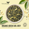 Image 3 for Green Earl Grey - Loose Leaf Green Tea - 125g Tin Caddy