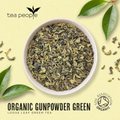 Image 3 for Organic Gunpowder Green - Loose Leaf Green Tea - 250g Refill Pack