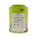 Image 1 for Pineapple Green with Matcha - Loose Leaf Green Tea - 100g Tin Caddy