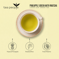 Image 5 for Pineapple Green with Matcha - Loose Leaf Green Tea - 100g Tin Caddy