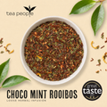 Image 3 for Choco Mint Rooibos - Loose Leaf Herbal Tea - 125g Tin Caddy