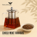 Image 4 for Choco Mint Rooibos - Loose Leaf Herbal Tea - 125g Tin Caddy