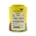 Image 1 for Lemon and Ginger - Loose Leaf Herbal Tea - 100g Tin Caddy