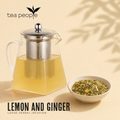 Image 4 for Lemon and Ginger - Loose Leaf Herbal Tea - 100g Tin Caddy