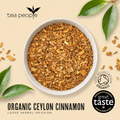 Image 3 for Organic Ceylon Cinnamon - Loose Leaf Herbal Tea - 125g Tin Caddy