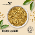 Image 3 for Organic Ginger - Loose Leaf Herbal Tea - 250g Refill Pack