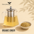 Image 4 for Organic Ginger - Loose Leaf Herbal Tea - 250g Refill Pack