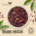 Image 3 for Organic Hibiscus - Loose Leaf Herbal Tea - 250g Refill Pack