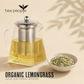 Image 4 for Organic Lemongrass - Loose Leaf Herbal Tea - 50g Tin Caddy