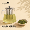 Image 4 for Organic Moringa - Loose Leaf Herbal Tea - 50g Tin Caddy