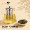 Image 4 for Organic Peppermint - Loose Leaf Herbal Tea - 125g Refill Pack