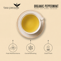 Image 5 for Organic Peppermint  - Loose Leaf Herbal Tea - 60g Tin Caddy