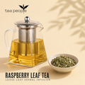 Image 4 for Raspberry Leaf Tea - Loose Leaf Herbal Tea - 125g Refill Pack