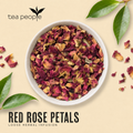 Image 3 for Red Rose Petals - Loose Leaf Herbal Tea - 75g Refill Pack