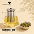 Image 4 for Spearmint Tea - Loose Leaf Herbal Tea - 125g Refill Pack