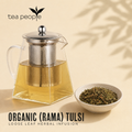 Image 4 for Organic Tulsi  - Loose Leaf Herbal Tea - 50g Tin Caddy