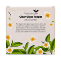 Image 4 for Clear Glass Teapot 800ml with Wire Coil Filter