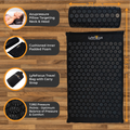 Image 5 for LyfeFocus Acupressure Mat & Pillow Black