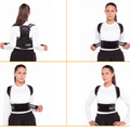 Image 3 for LyfeFocus Posture Corrector Black Small