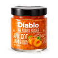 Image 2 for Diablo No Added Sugar Apricot Jam 230g Pack of 3