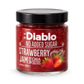 Image 2 for Diablo No Added Sugar Strawberry Jam 230g Pack of 3