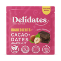 Image 1 for Date Sweetened Dark Chocolate with Roasted Hazelnut 40g