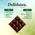 Image 2 for Date Sweetened Dark Chocolate 40g