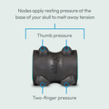 Image 3 for Wheel XR 4" Neck & Headache Relief Massager