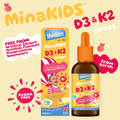 Image 2 for MinaKIDS D3 & K2 drops 60ml
