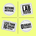Image 4 for Sweets - Ultra low sugar gummies - Passion Fruit and Blood Orange 45g