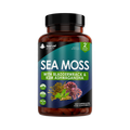 Image 1 for Irish Sea Moss Capsules with Bladderwrack & KSM Ashwagandha 120 Capsules