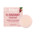 Image 1 for My Radiant CLEANSE! Facial Cleansing Bar with Rosehip Seed Oil and Rice Bran Oil. Gently Foaming, Soap-Free, Non-Drying.