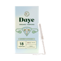 Image 1 for Organic Tampons Regular | 18ct | Pesticide & Metal Tested, 100% Organic Cotton, Best Absorbency | No-Shed Sleeve, Sugarcane Applicator