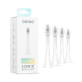 Image 1 for Sonic Brush Heads White Silver x 4