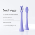 Image 4 for Sonic Brush Heads Pearl Violet x 4