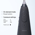 Image 3 for Hydro Sonic Water Flosser Charcoal Grey