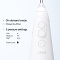 Image 3 for Hydro Sonic Water Flosser White Silver