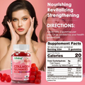 Image 2 for careleaf Sugar-Free Collagen Gummies Peach Flavour 60 Gummies