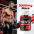 Image 5 for careleaf Sugar-Free Men's Energy Gummies Pomegranate Flavor 60 Gummies