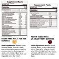 Image 2 for careleaf Sugar Free Women's Carepack 4 in 1 Mixed Flavors 4 Gummies × 15 Packs