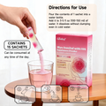Image 4 for careleaf Myo-Inositol with FOS Supplement Powder Blueberry & Rose Flavor 15 Sachets