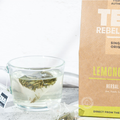 Image 5 for Organic Certified Lemongrass in  Tea Bags from the Himalayas 12  Tea Pyramid Bags