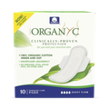 Image 1 for - 100% Certified Organic Cotton Inside and Out Feminine Pads, Sanitary Napkin 40 Count, Heavy Flow, New Larger Size Packaging